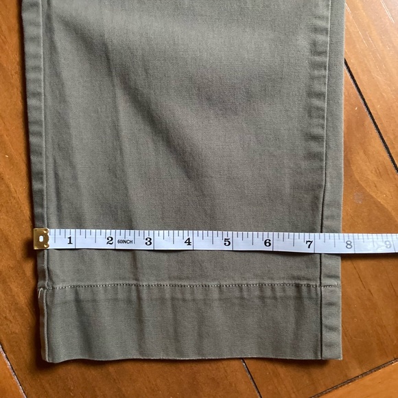 Columbia Hiking Camping Utility Straight Leg Ankle Pants in Green Womens 6 / 28 - Picture 11 of 11
